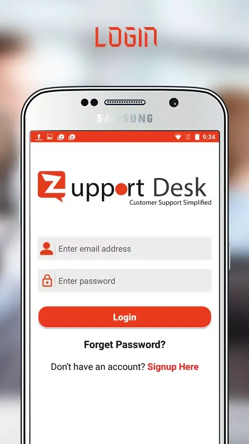 Ticket System Screenshots
