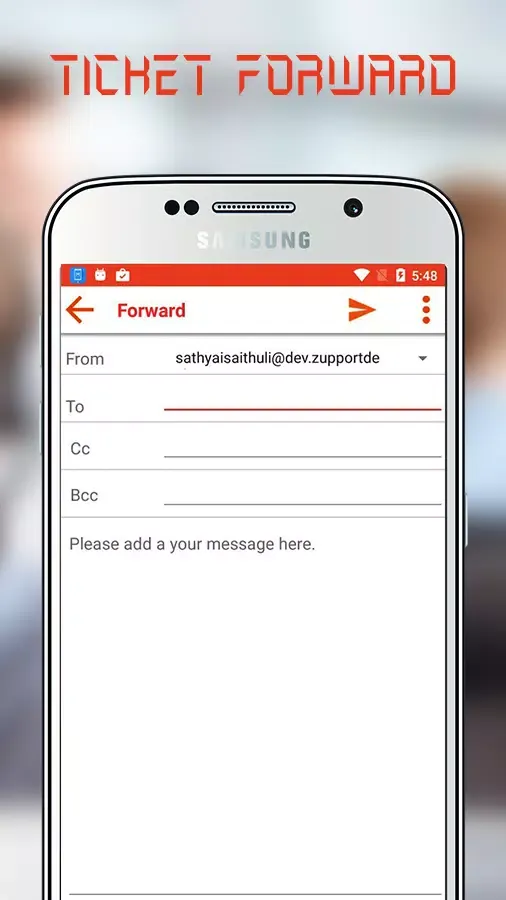 Ticket System Screenshots
