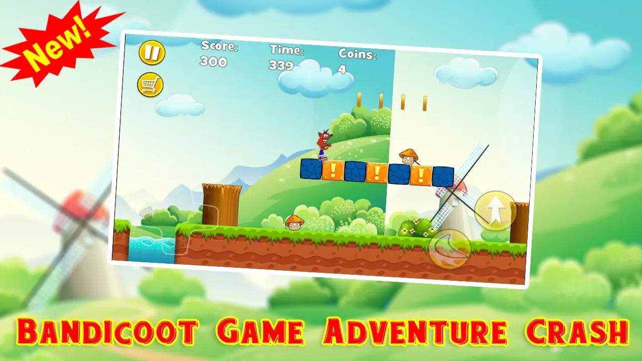 Bandicoot Game Adventure Run Super Crash Jungle Screenshots