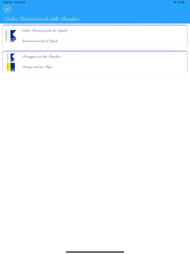 Capturas de pantalla de Bandiere Nautiche iPad 