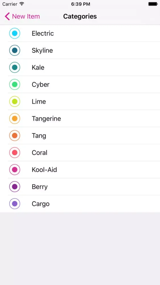 Capturas de pantalla de Band List