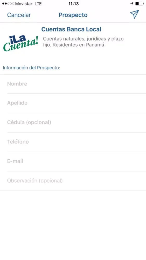 Banesco Refiere Screenshots