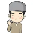 Mr. Bang Muslim Man Sticker