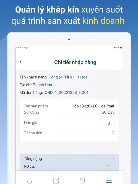 Niềm Tin - Phần mềm bán hàng iPad 應用截圖