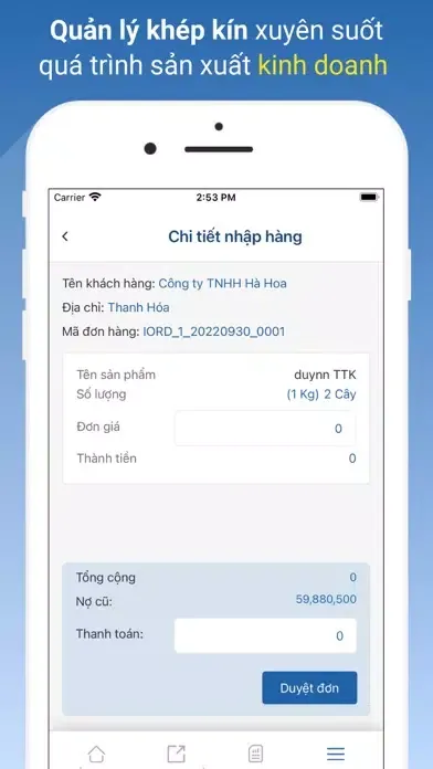Niềm Tin - Phần mềm bán hàng應用截圖