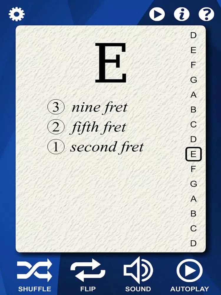 تصاویر Banjo Flash Cards iPad 