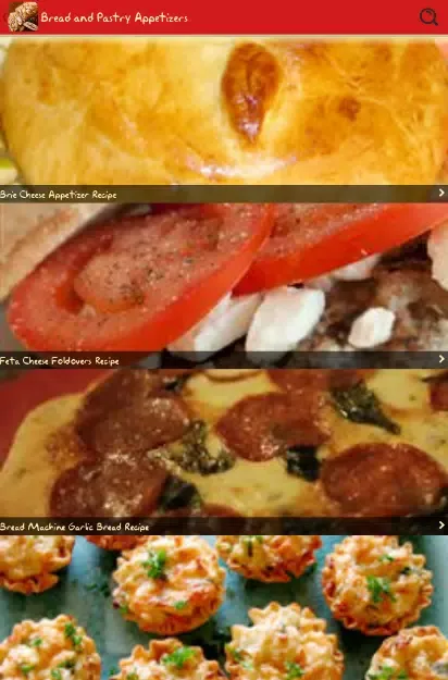 Bread and Pastry Appetizers Screenshots