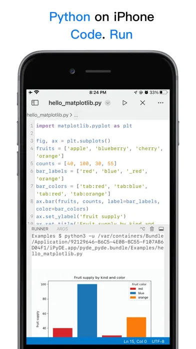 Python3IDE Screenshots