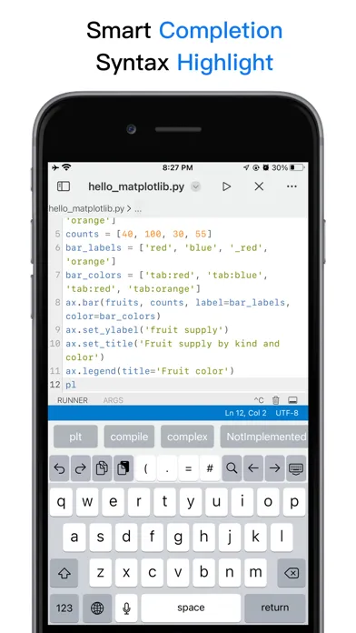 Python3IDE Screenshots