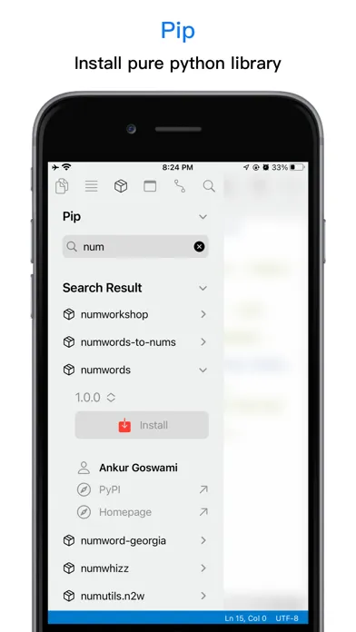 Python3IDE Screenshots