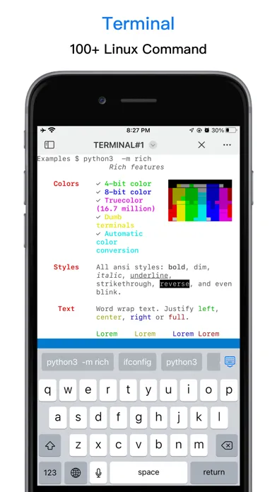 Python3IDE Screenshots