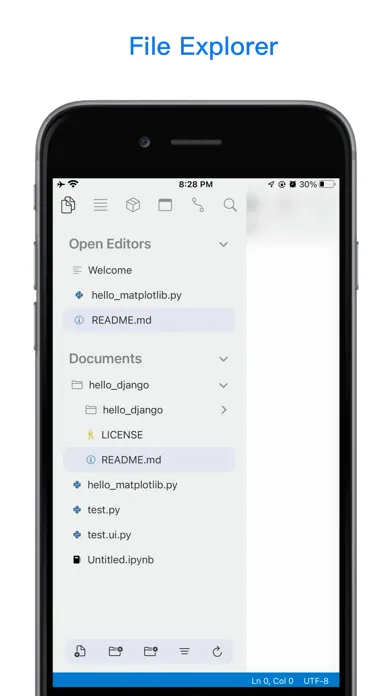 Python3IDE Screenshots