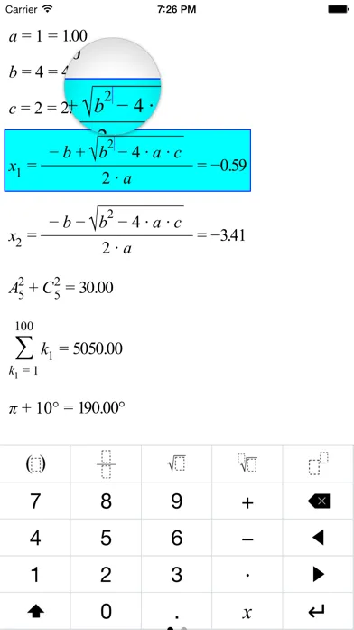 Formula Calc - Reimagined the Calculator Screenshots