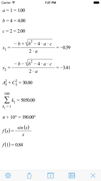 Formula Calc - Reimagined the Calculator Screenshots