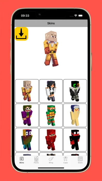 Skinseed - Skins for Minecraft स्क्रीनशॉट