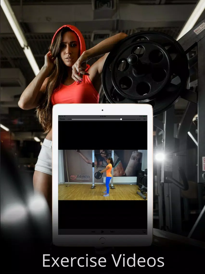 Tangkapan layar Barbell Builder Exercises and Workouts Routine iPad 