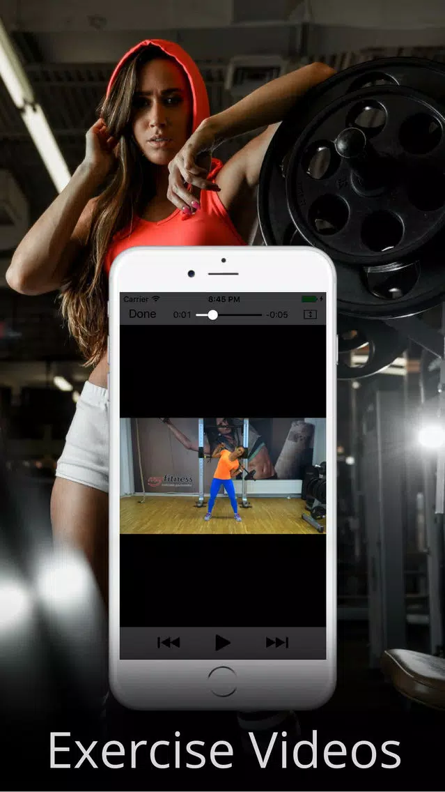 Tangkapan layar Barbell Builder Exercises and Workouts Routine