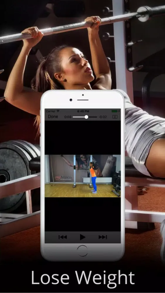 Capturas de pantalla de Barbell Builder Exercises and Workouts Routine