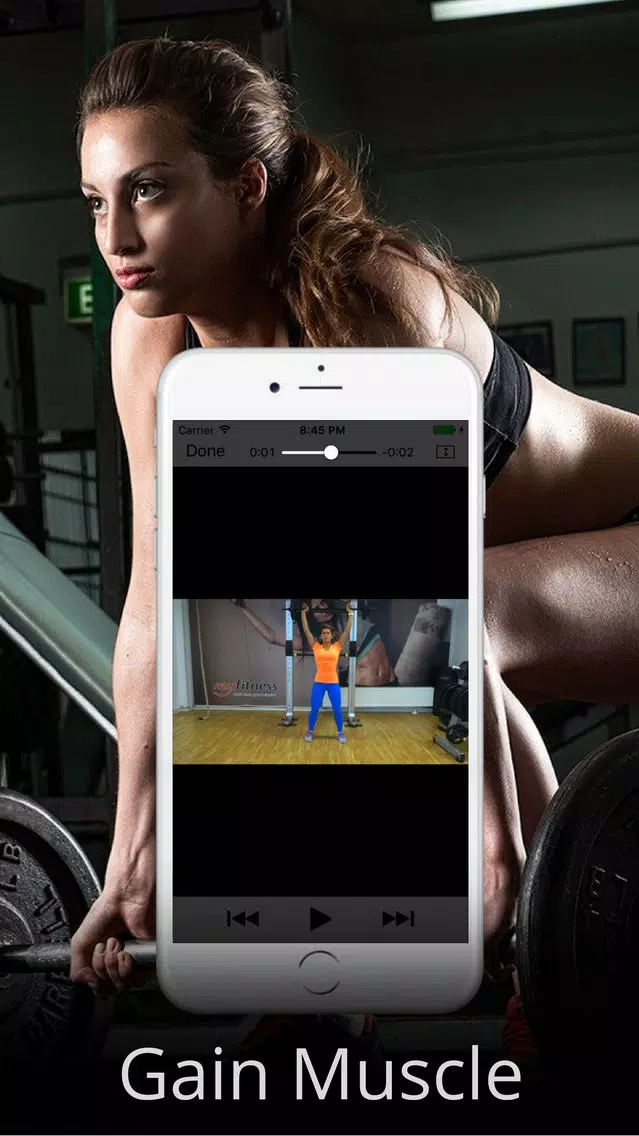 Tangkapan layar Barbell Builder Exercises and Workouts Routine