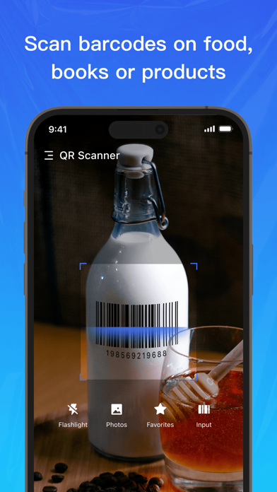 Tangkapan skrin Barcode QR Scanner - Get Price