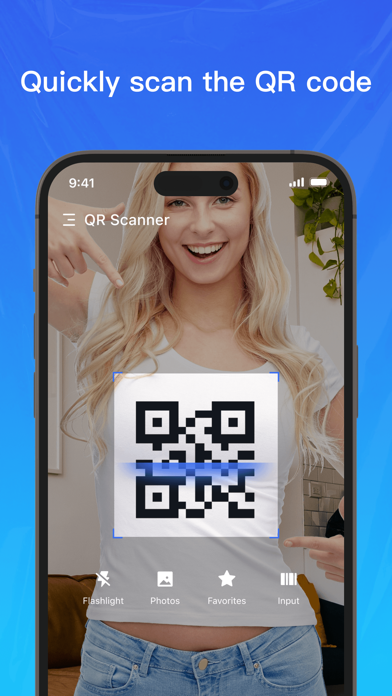 Tangkapan skrin Barcode QR Scanner - Get Price