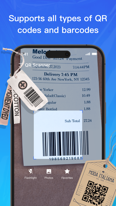 Tangkapan skrin Barcode QR Scanner - Get Price