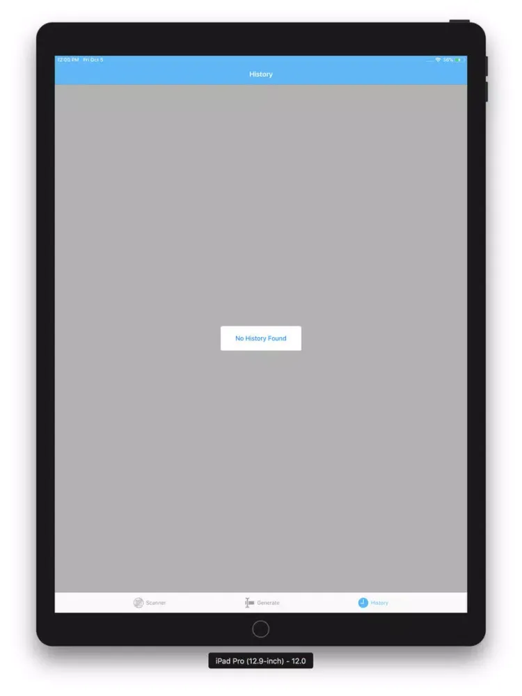 Скриншоты Barcode & QR Scanner iPad 