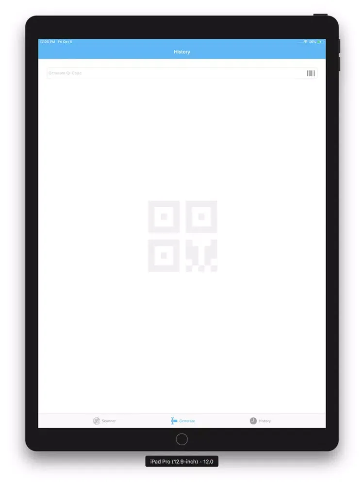Скриншоты Barcode & QR Scanner iPad 