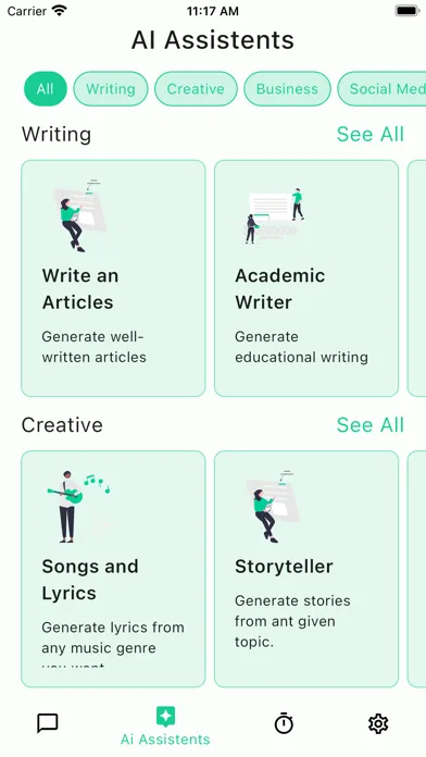 ภาพหน้าจอของ Geni - Virtual AI Companion