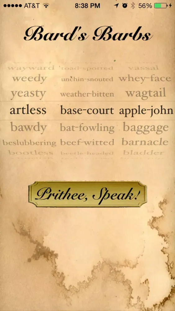 Captures d'écran de Bard's Barbs