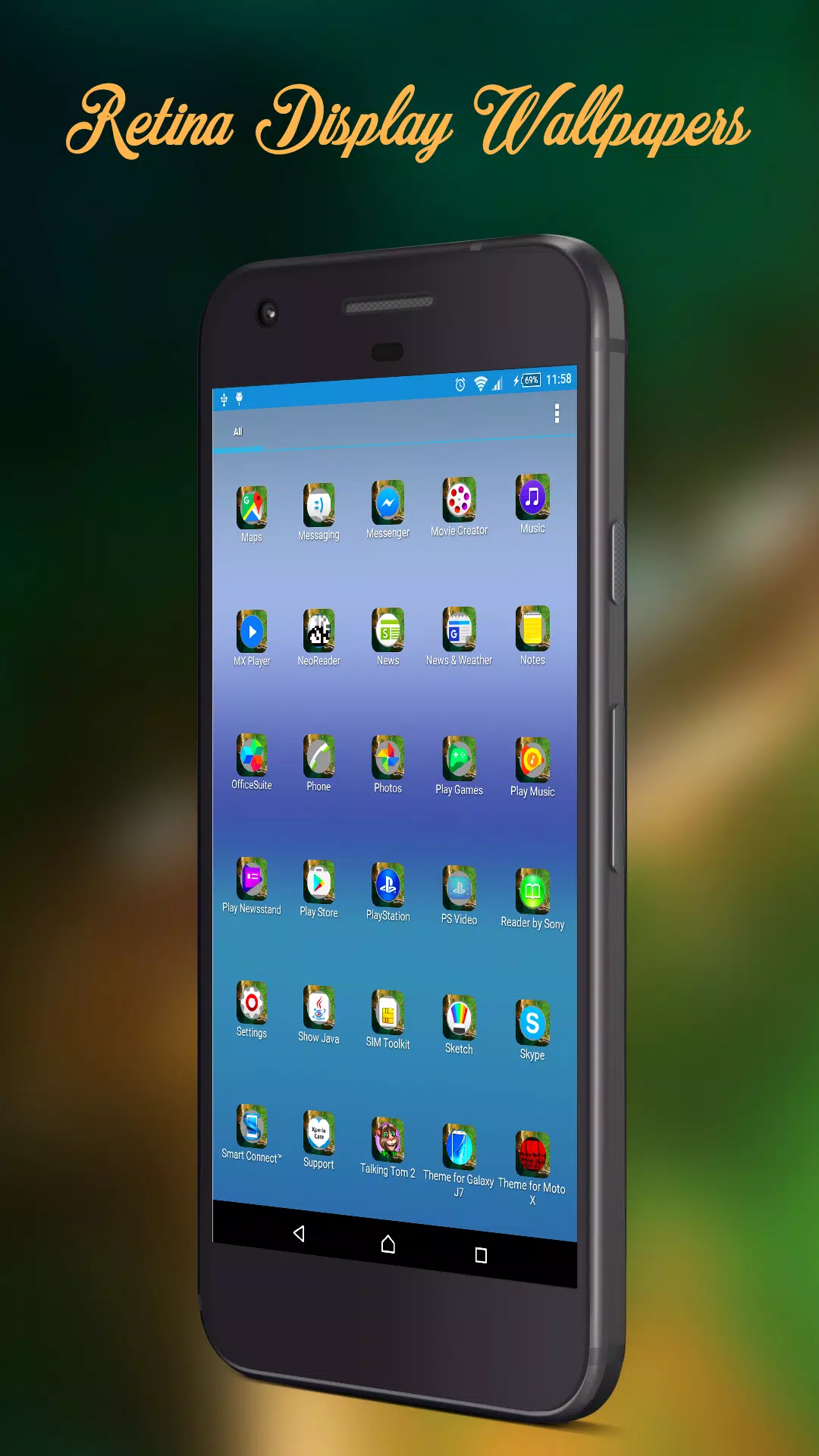 Theme for Pixels Screenshots