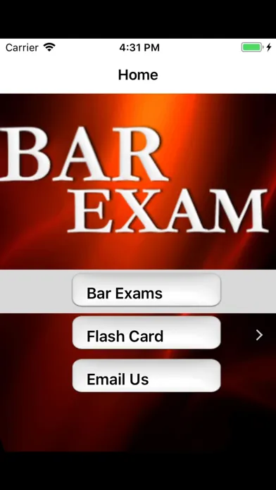 Captures d'écran de Bar Exam Buddy 2022-2023