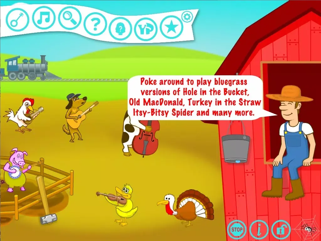 صور Barnyard Bluegrass Pocket LITE iPad 