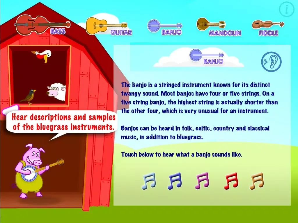 صور Barnyard Bluegrass Pocket LITE iPad 