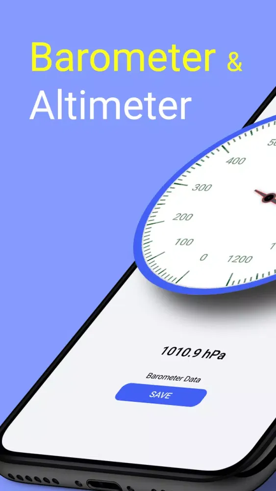 ภาพหน้าจอของ Barometer & Altimeter with GPS