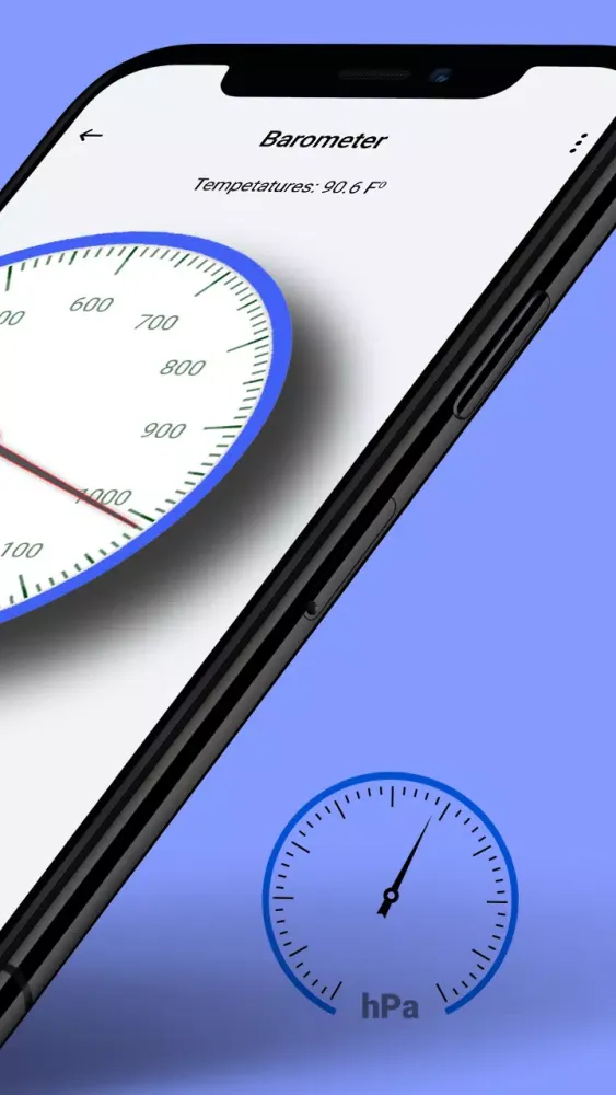 ภาพหน้าจอของ Barometer & Altimeter with GPS