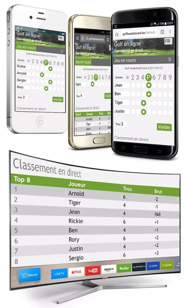 Golf Score Card v.2应用截图