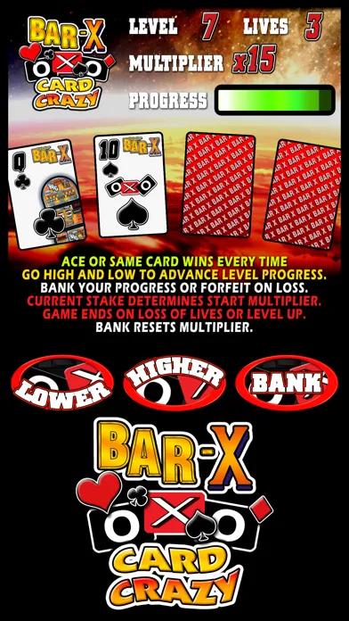 BAR-X Card Crazy Ekran Görüntüleri