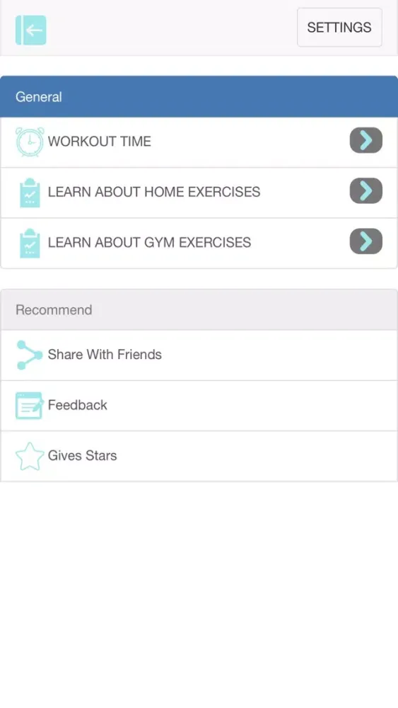 Body Workouts سکرین شاٹس