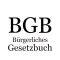 BGB - Bürgerliches Gesetzbuch