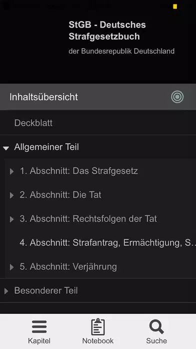 StGB - Deutsches Strafgesetzbuch Ekran Görüntüleri