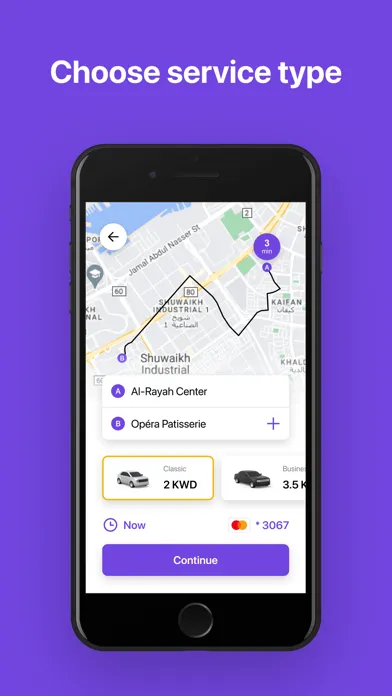 Basha Ride: Taxi Kuwait City 스크린샷