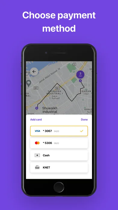 Basha Ride: Taxi Kuwait City 스크린샷