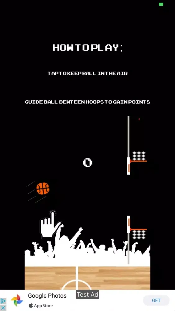 Ảnh chụp màn hình của AirBall!