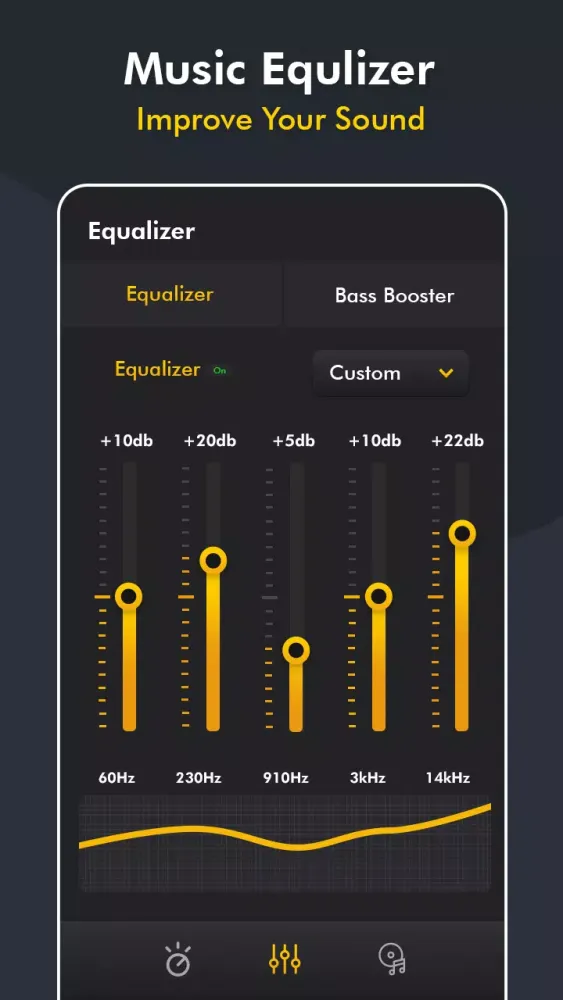 Скриншоты Bass Booster & sound Equalizer