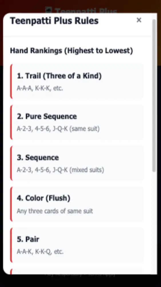 Teenpatti plus Screenshots
