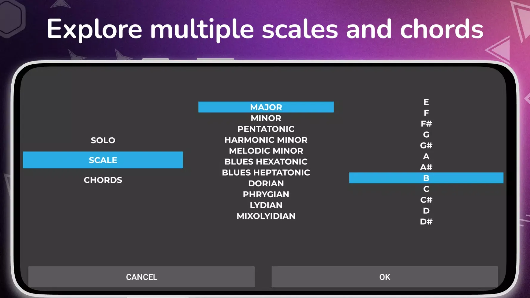 Bass Guitar Solo Screenshots