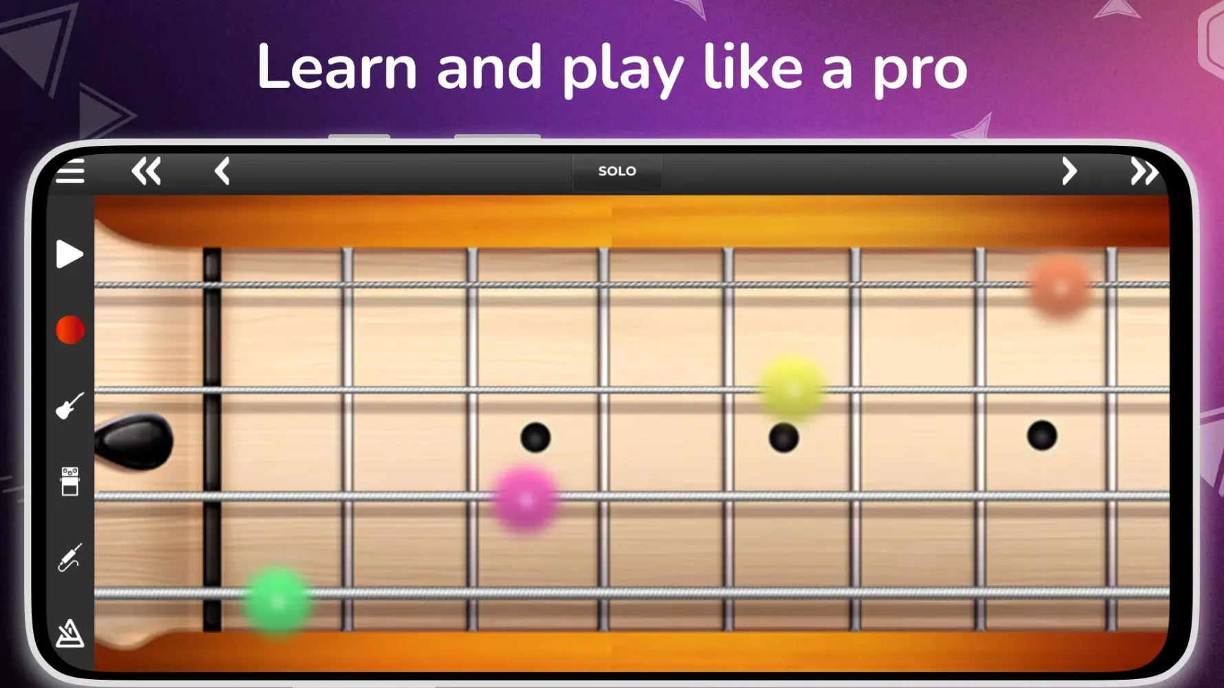 Bass Guitar Solo Screenshots