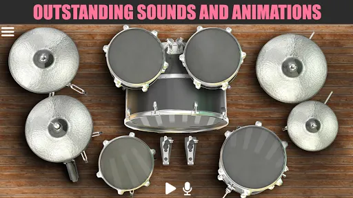 Tangkapan skrin Drum Solo HD