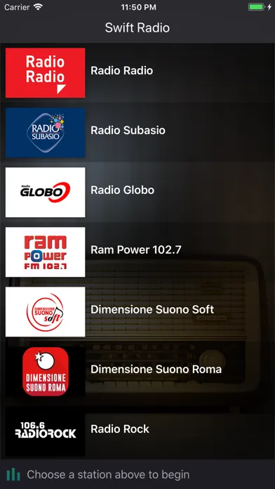 Скриншоты Radio RL (stazioni del Lazio)